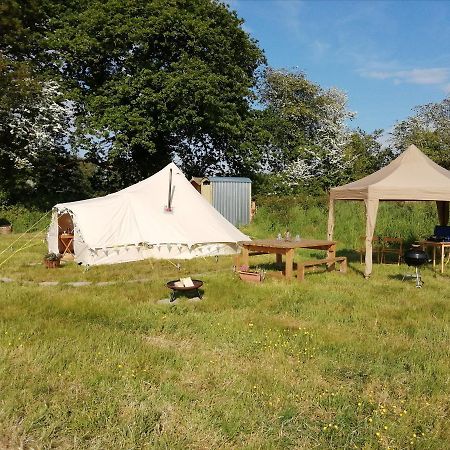 Ciliau-Aeron Coed Y Brenin Retreat - Bell Tent Glamping Near Aberaeron المظهر الخارجي الصورة