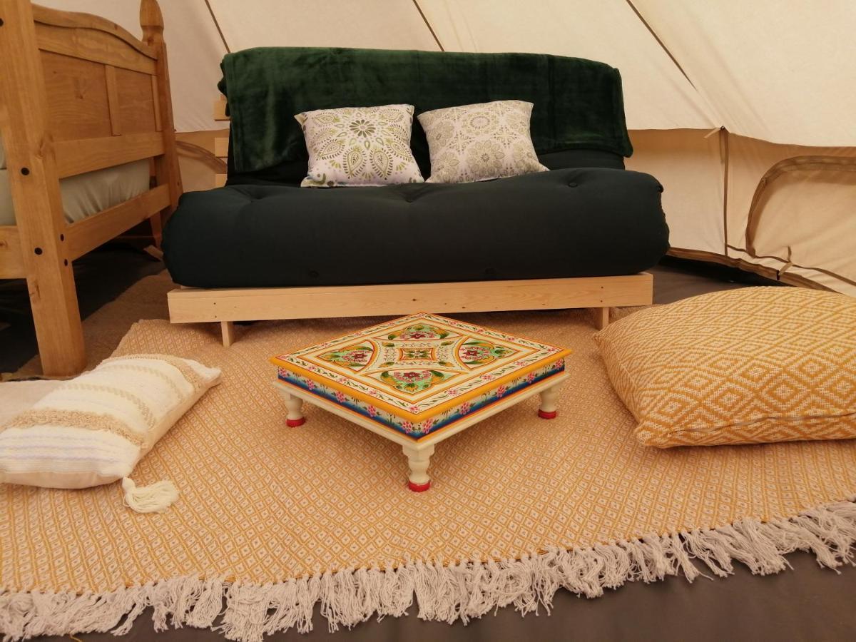 Ciliau-Aeron Coed Y Brenin Retreat - Bell Tent Glamping Near Aberaeron المظهر الخارجي الصورة